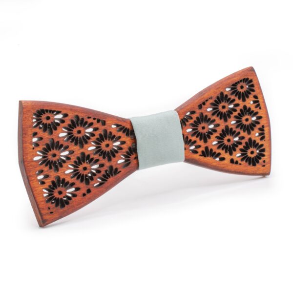 Wood Bowtie Aztec