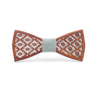 Wood Bowtie Aztec