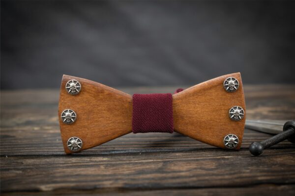 wood bow tie concert