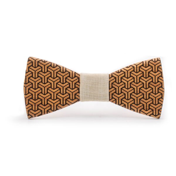 Wood Bow Tie Yori