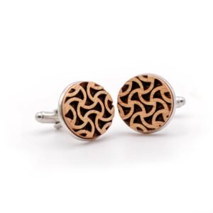 mens web cuff links yuki