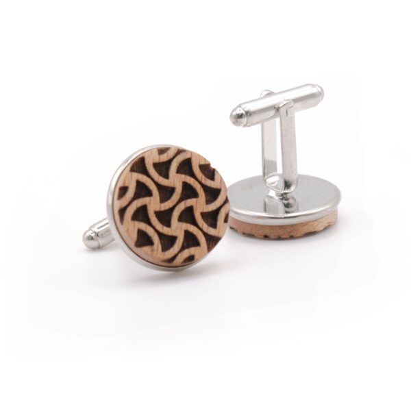 mens web cuff links yuki