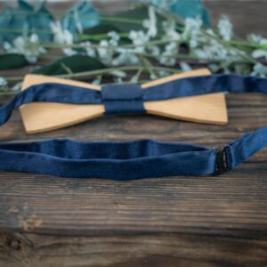 Wood Bow Tie Nova