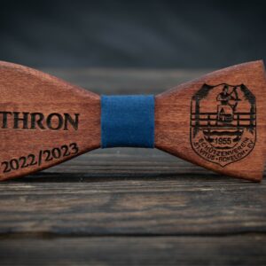 Custom Wooden Bow Tie Personalized