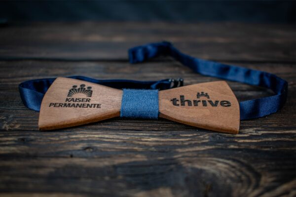Custom Wooden Bow Tie Personalized
