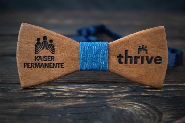 Custom Wooden Bow Tie Personalized